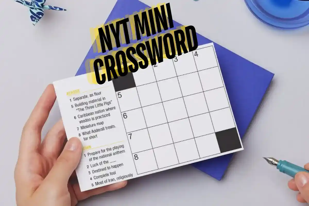 NYT Mini Crossword Answers Today [08/24/2024] - Cryptoquip Answers