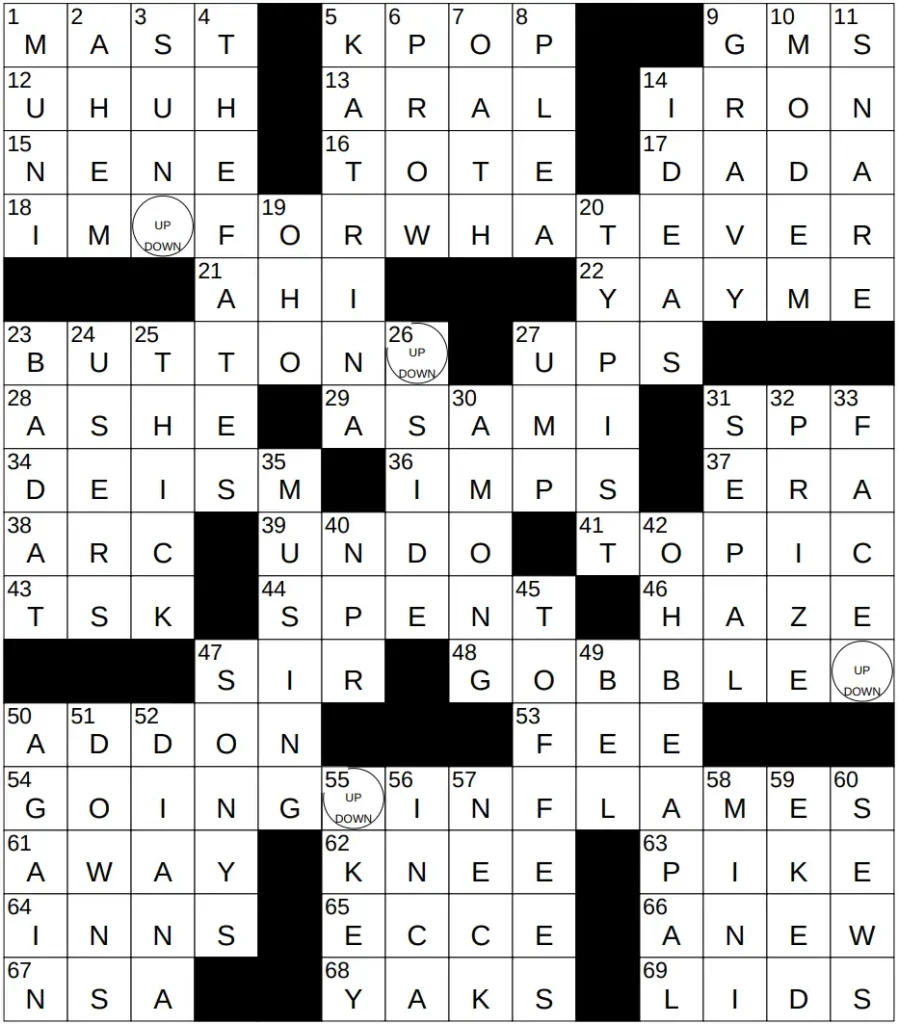 NY Times Crossword 27 Aug 25, Wednesday NY Times Crossword 27 Aug 25, Wednesday