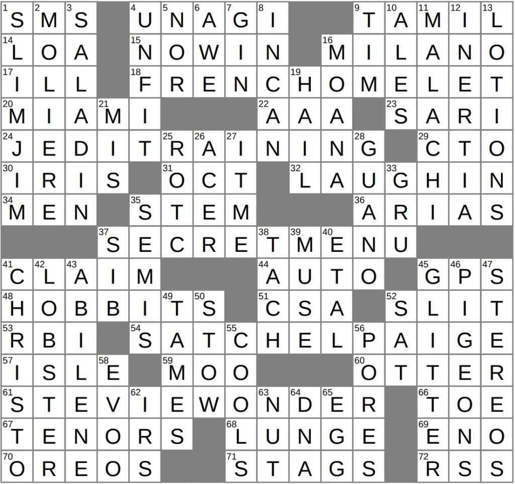 LA Times Crossword answers 21 May 26, Thursday LA Times Crossword answers 21 May 26, Thursday