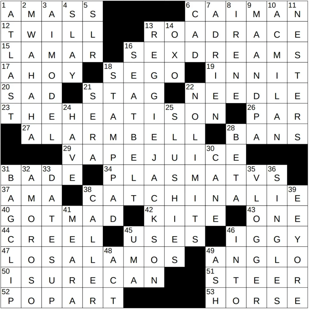 NY Times Crossword answers 13 Jun 26, Saturday NY Times Crossword answers 13 Jun 26, Saturday