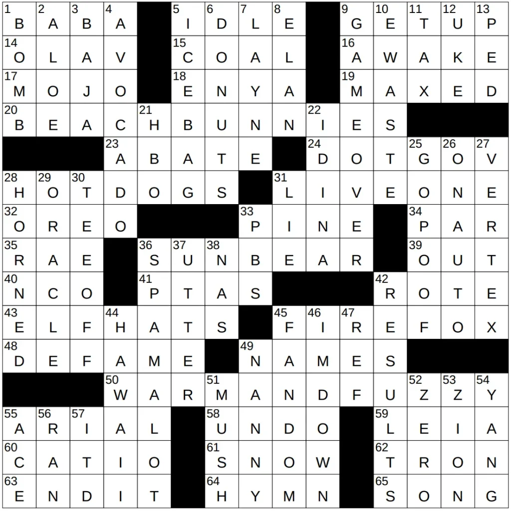 NY Times Crossword ANSWERS 7 Jul 26, Tuesday NY Times Crossword ANSWERS 7 Jul 26, Tuesday