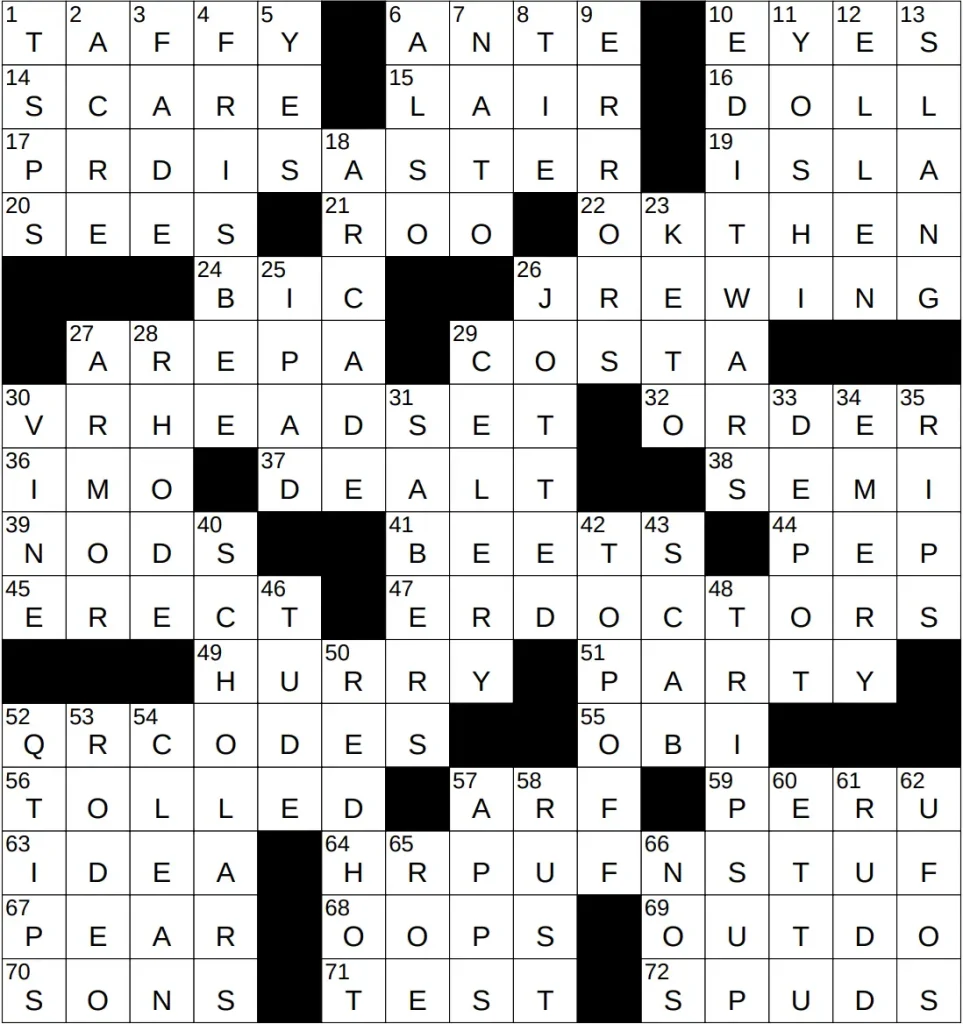 NY Times Crossword Answers 15 Sep 26, Tuesday NY Times Crossword Answers 15 Sep 26, Tuesday